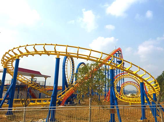 4 Loop Roller Coaster