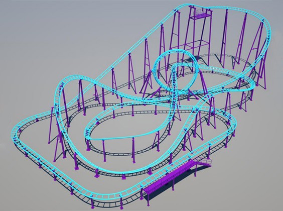 Single Ring Roller Coaster