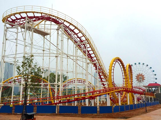 4 Loop Roller Coaster