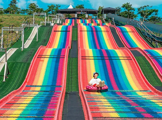 Rainbow slide