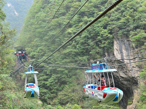 Airship Ropeway Boat