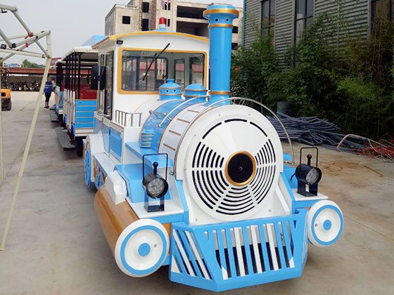 Electric Trackless Train