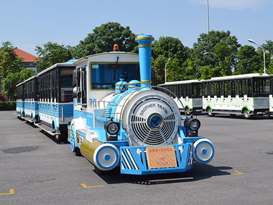 Electric Trackless Train