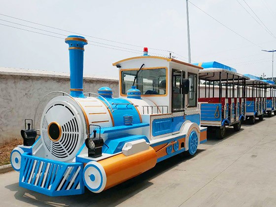 Electric Trackless Train