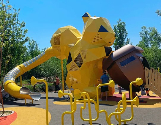 Decorative Bear Slide