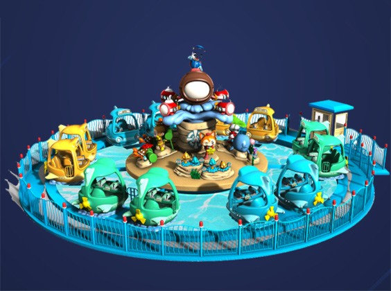 Island Battle Rotating Rides