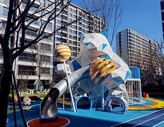 Decorative Bear Slide