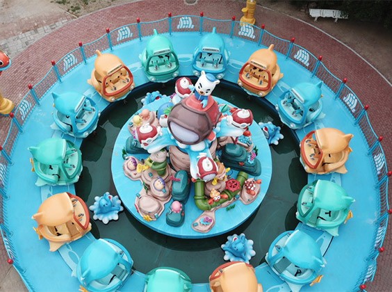 Island Battle Rotating Rides