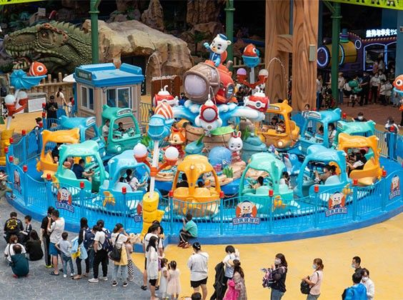 Island Battle Rotating Rides