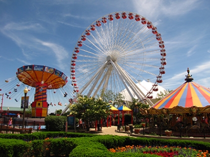 India Client Project | Turnkey Solution: Ferris Wheel, Wave Swinger & Carousel Installed
