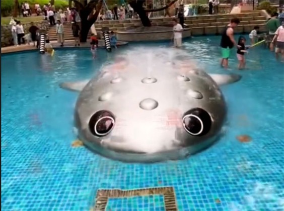 Stainless Steel Unpowered Water Park Rides