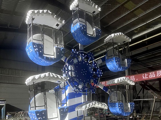 Snow Theme Mini Ferris Wheel