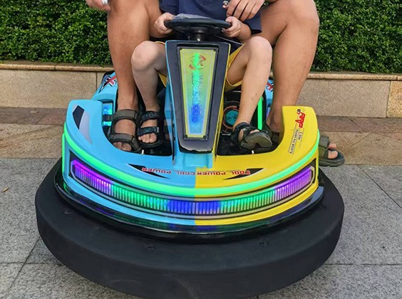 Fog & Bubble Parent-Child Rotating Bumper Car