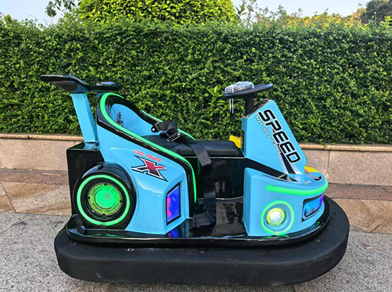 Fog & Bubble Parent-Child Rotating Bumper Car